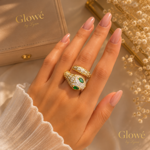 Emerald Viper Luxe Ring
