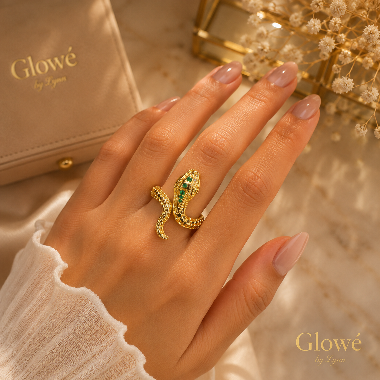 Royal Cobra Statement Ring