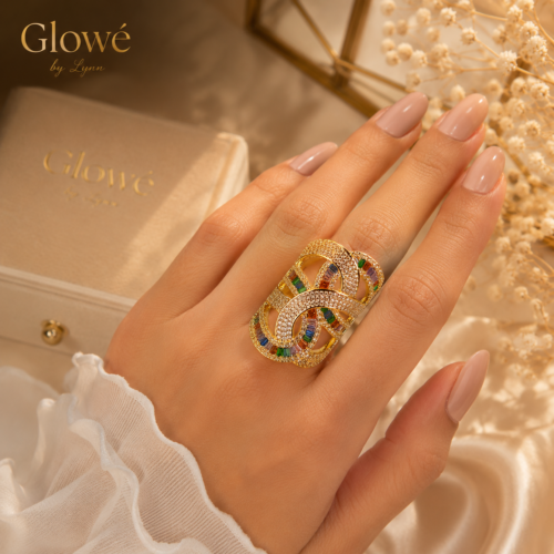 Aurora Luxe Statement Ring