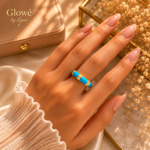 Azure Bamboo Ring